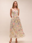 Iris Embroidered Cami Gown
