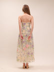 Iris Embroidered Cami Gown