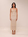 Venice Stretch Dress in Gatsby Glitter