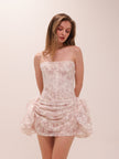 Giselle Blush Corset Dress