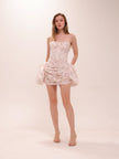 Giselle Blush Corset Dress