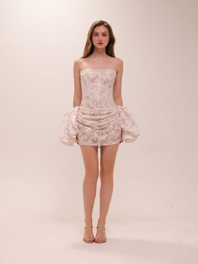 Giselle Blush Corset Dress