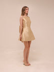 The Ultimate Muse Bow Detail Mini Dress