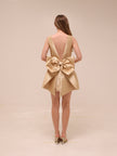 The Ultimate Muse Bow Detail Mini Dress