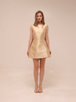 The Ultimate Muse Bow Detail Mini Dress