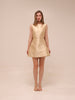 The Ultimate Muse Bow Detail Mini Dress