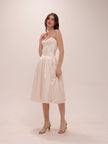 Emeline Satin Dress