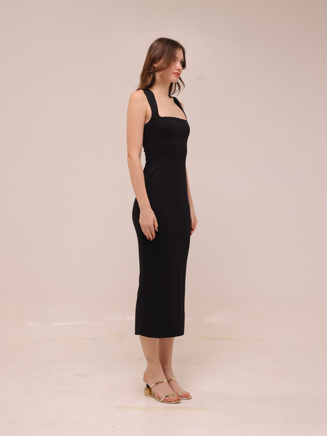 Ainslee Square Neck Midi Dress