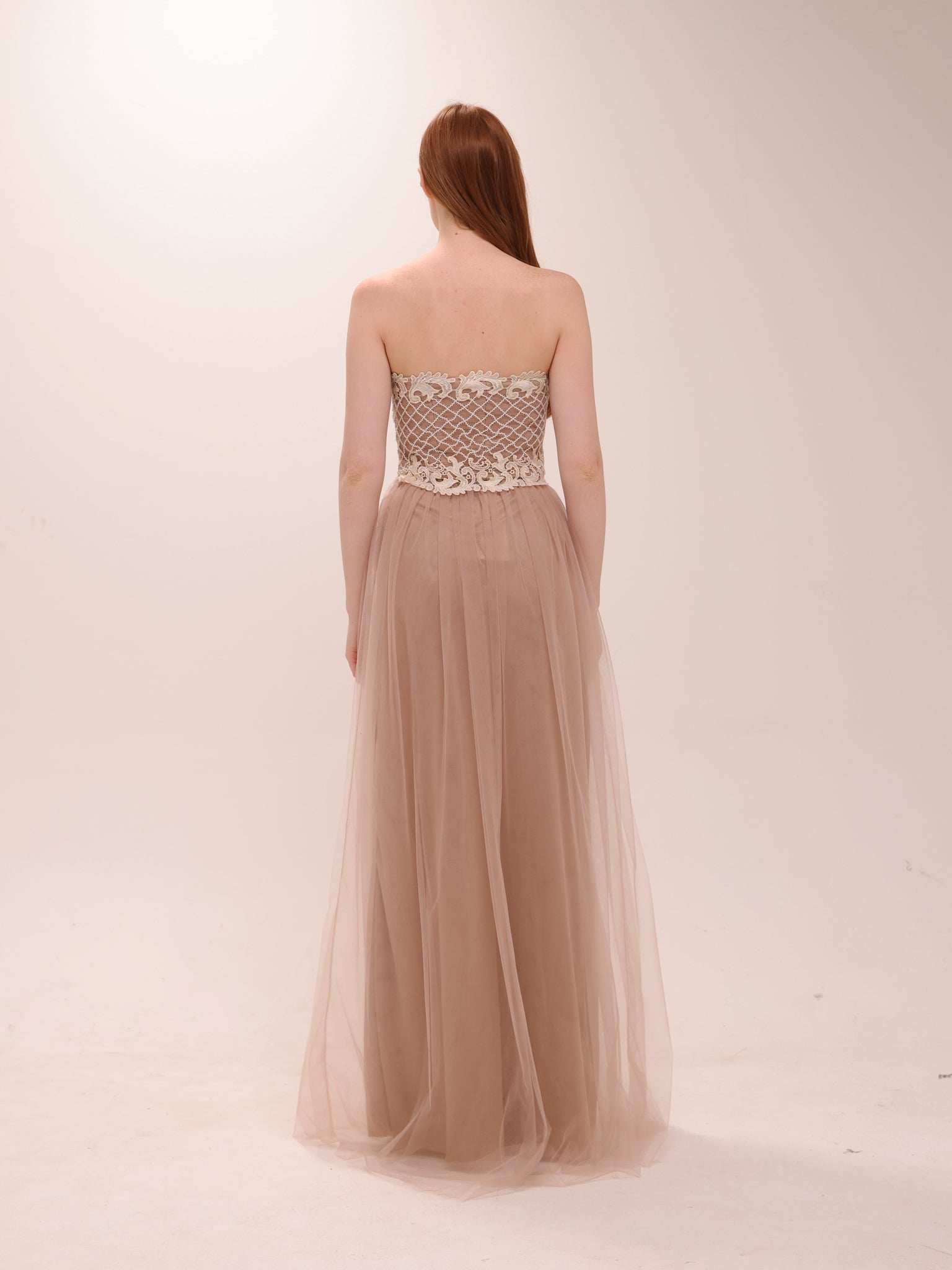 Vestido de Festa Rosê Longo
