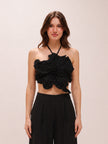 Beaded Flower Top