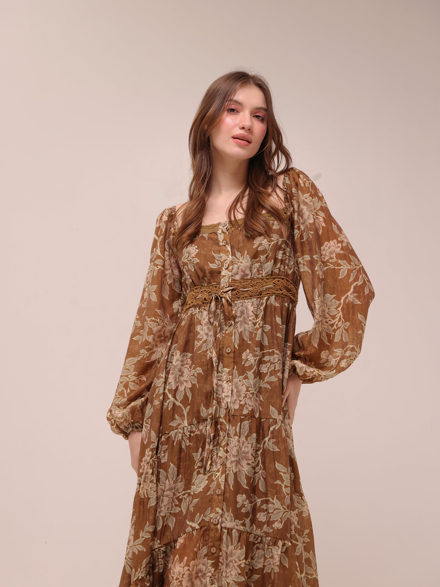 Garden Song Floral Dress
