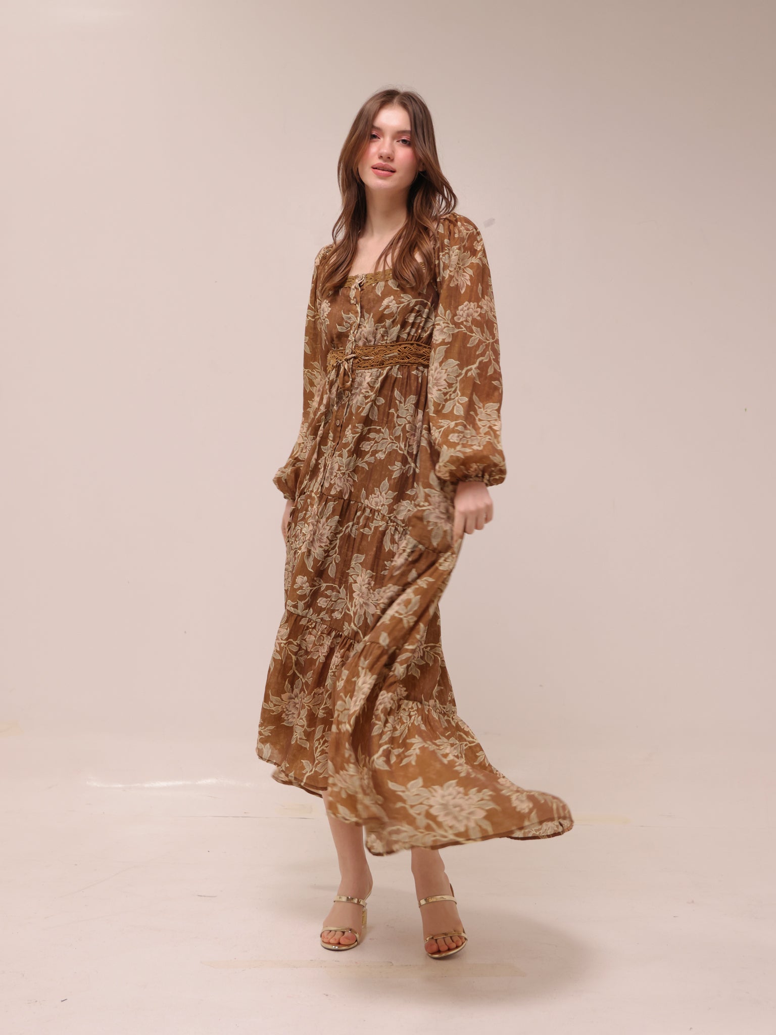 Garden Song Floral Dress