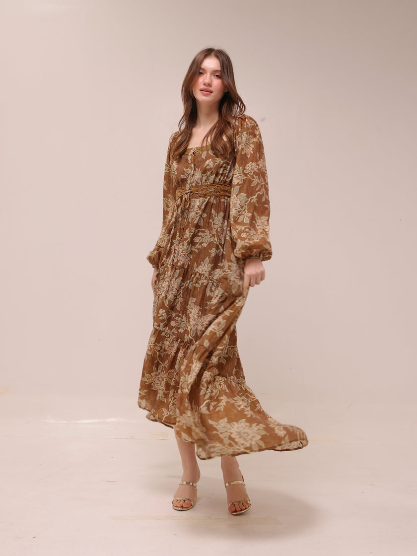 Garden Song Floral Dress