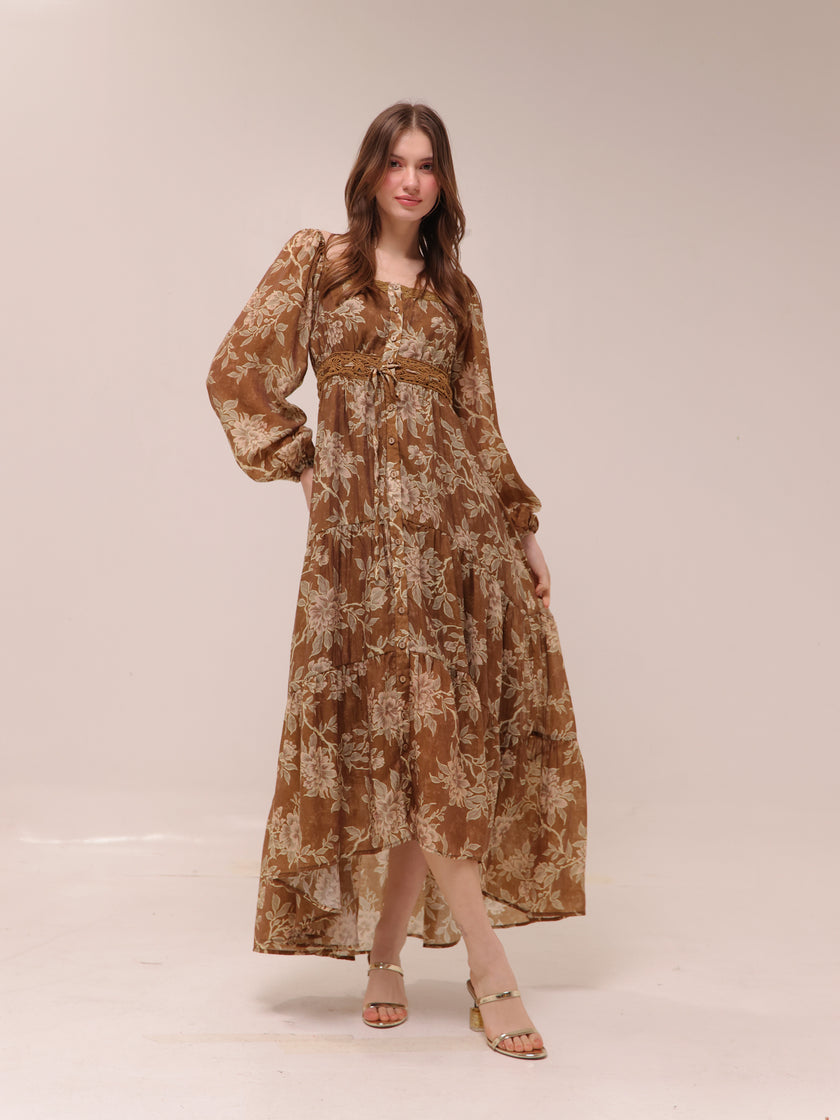 Garden Song Floral Dress