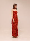 Under The Pagoda Maxi Dress Red