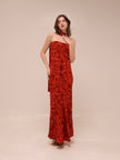 Under The Pagoda Maxi Dress Red
