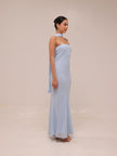 Under The Pagoda Maxi Dress - Blue