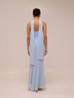 Under The Pagoda Maxi Dress - Blue