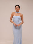 Under The Pagoda Maxi Dress - Blue