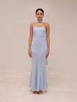 Under The Pagoda Maxi Dress - Blue