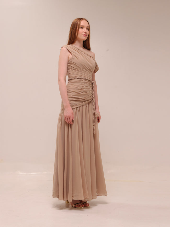 Sienna Draped Maxi Dress