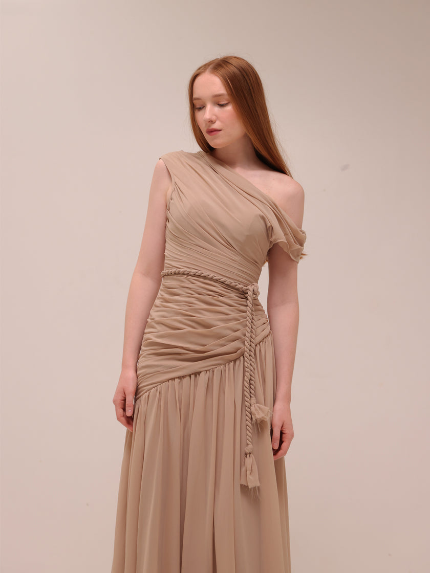 Sienna Draped Maxi Dress