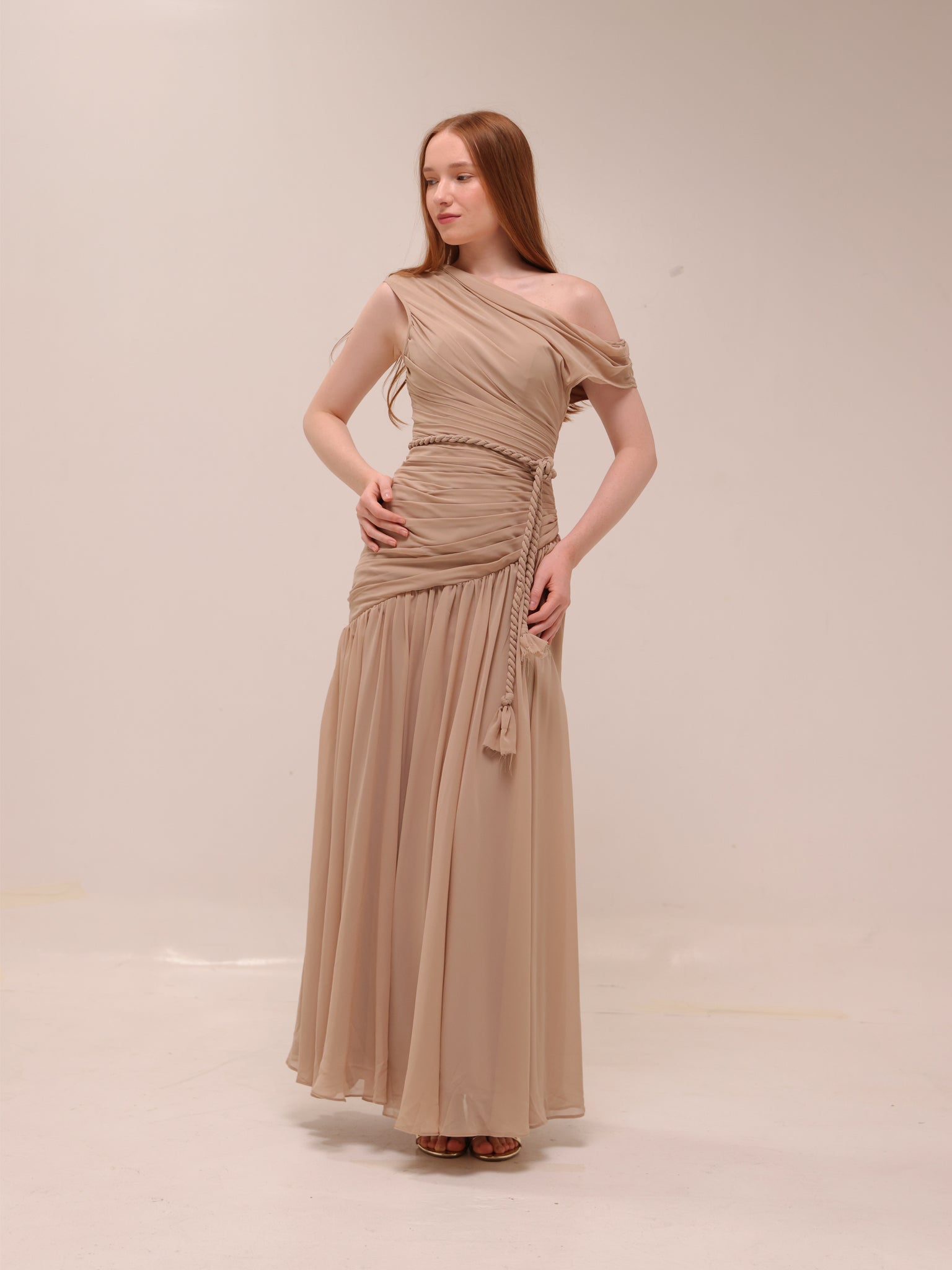 Sienna Draped Maxi Dress