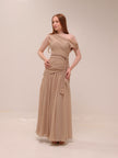 Sienna Draped Maxi Dress