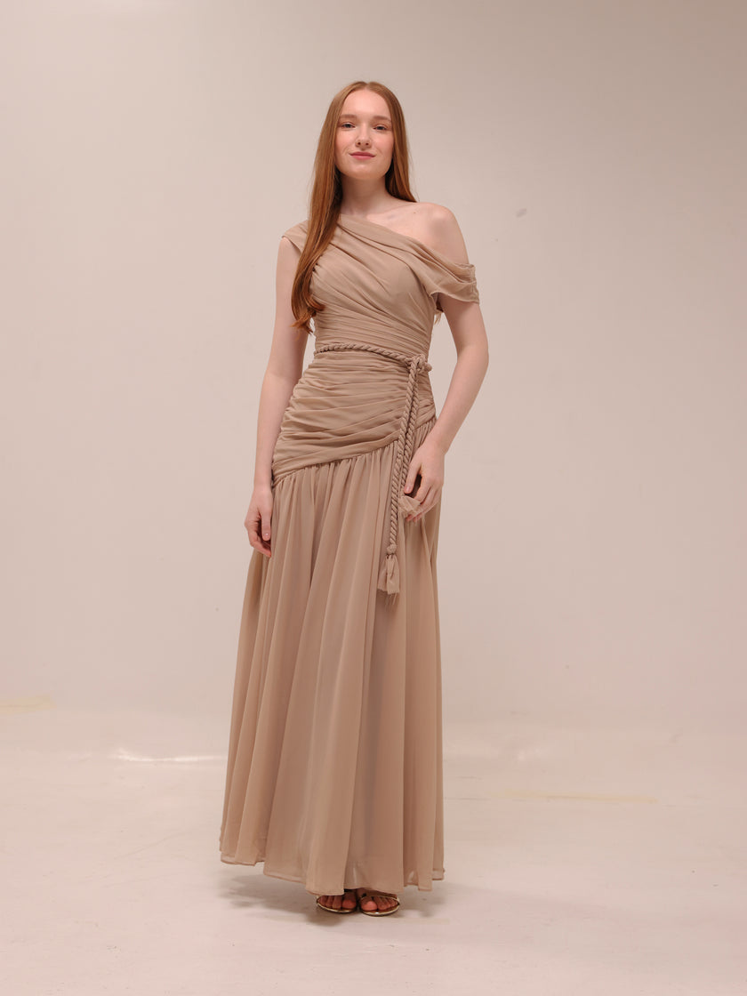 Sienna Draped Maxi Dress