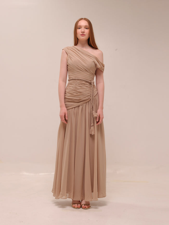 Sienna Draped Maxi Dress
