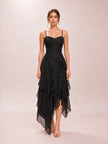 Soleia Black Dress