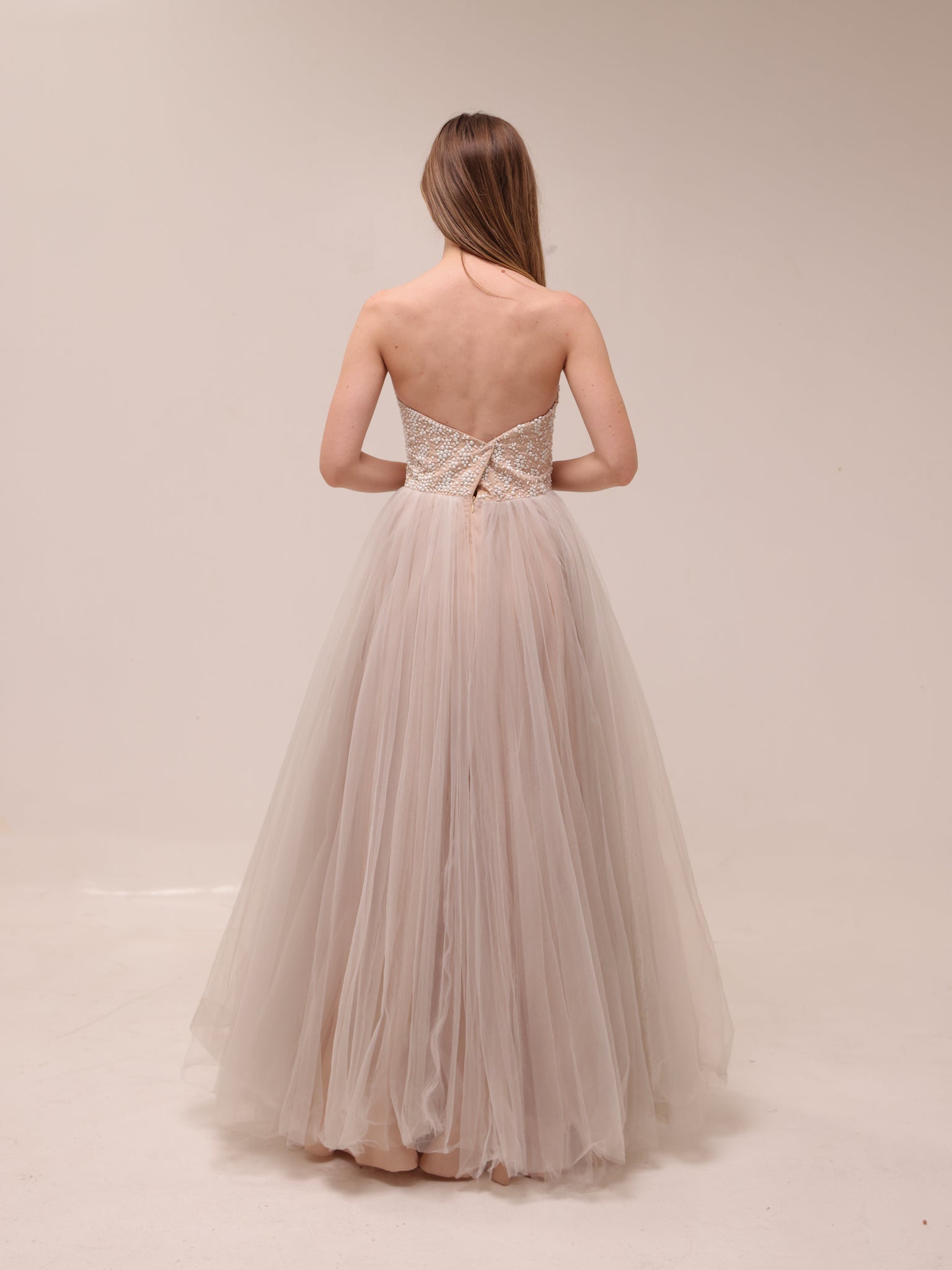 Adelia Pearl Gown