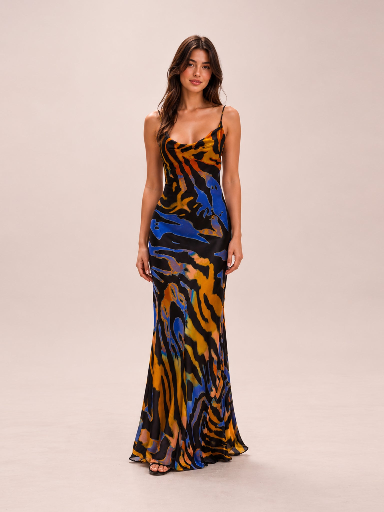 Fabienne Silk Maxi Dress