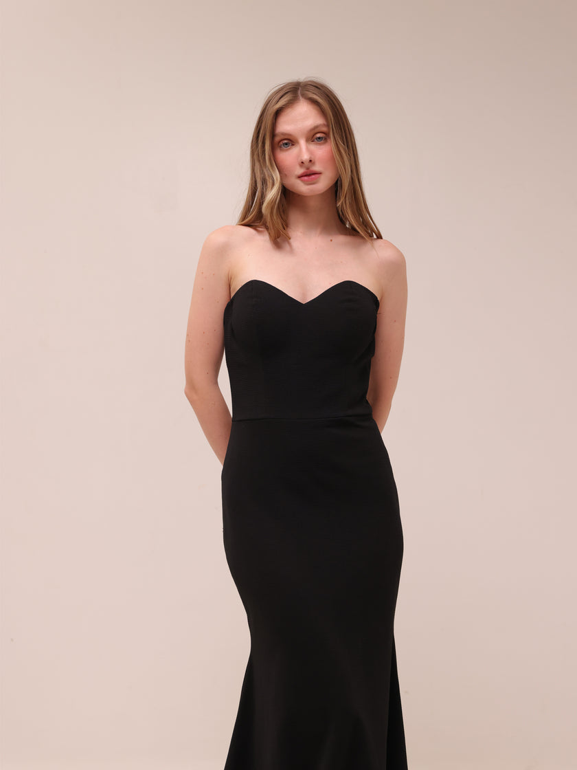 Selena Black Gown