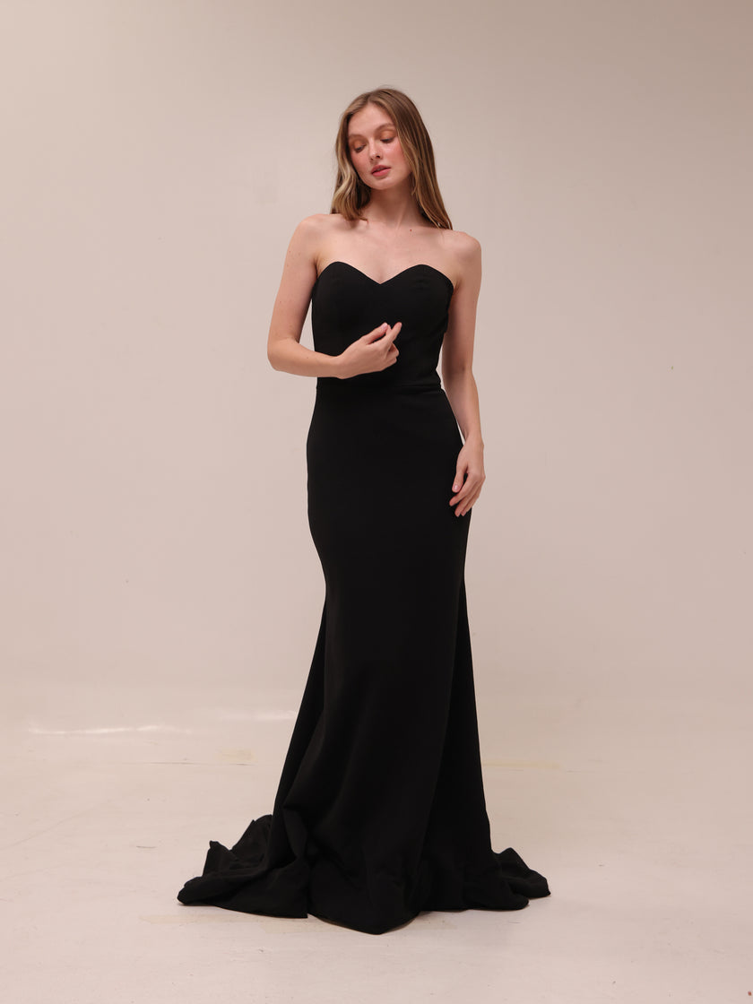 Selena Black Gown