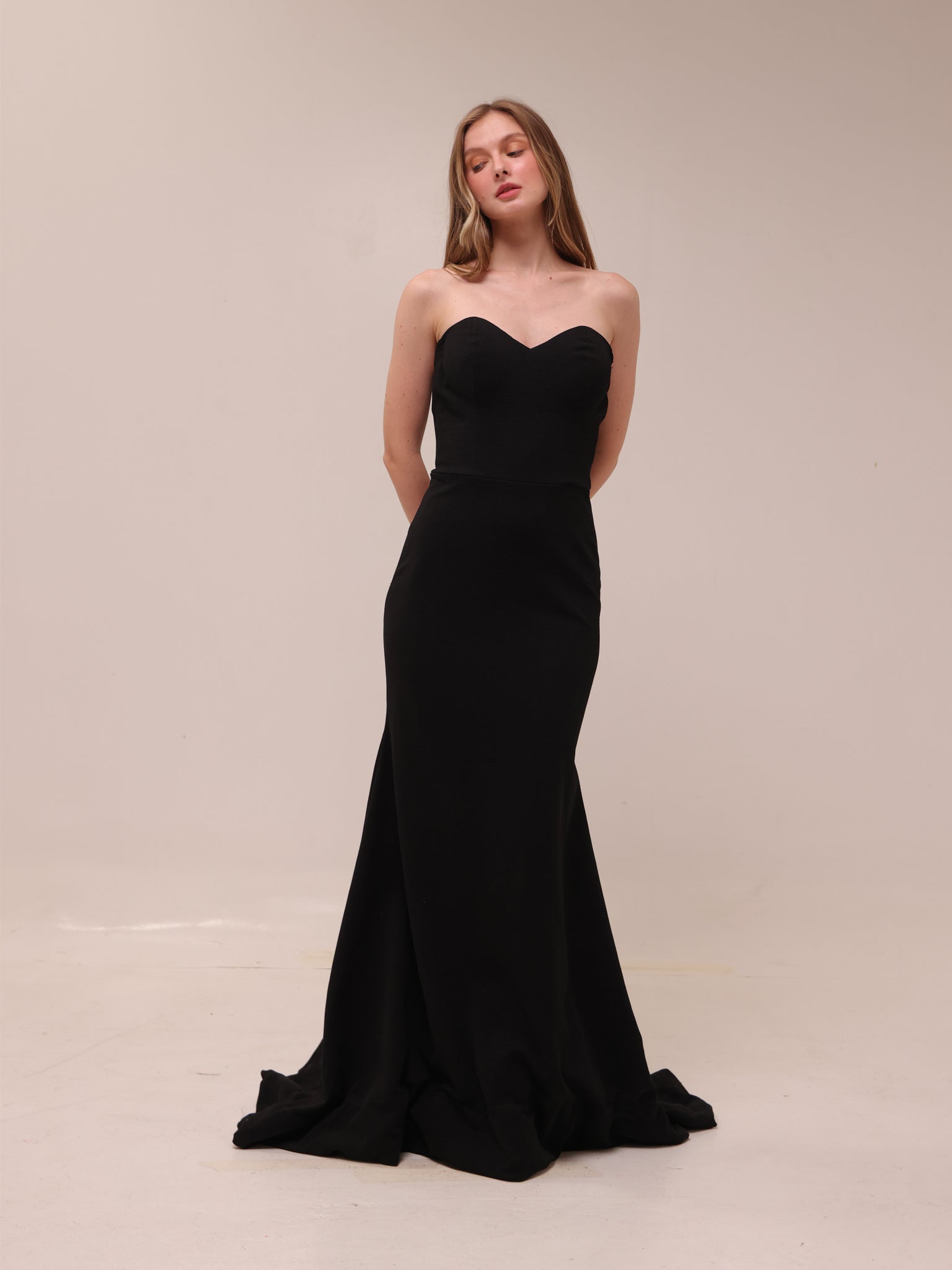 Selena Black Gown