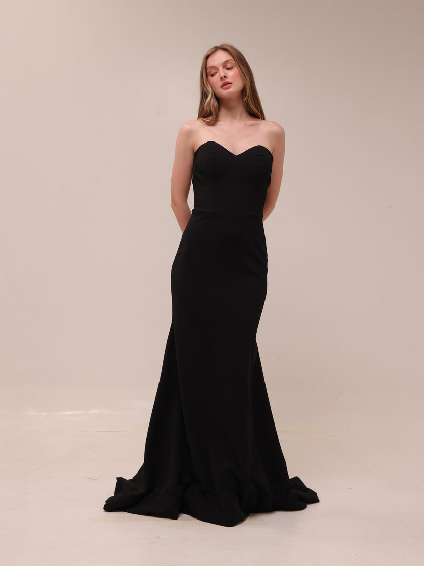Selena Black Gown