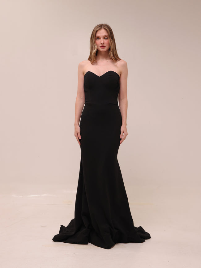 Selena Black Gown