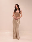 Alexandra Satin Gown
