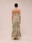 Catana Floral Georgette Maxi Dress