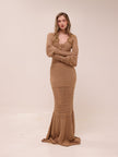 Sereno Knit Crochet Dress