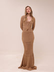 Sereno Knit Crochet Dress