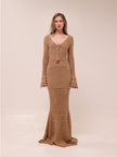 Sereno Knit Crochet Dress