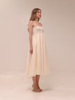 Camille Smocked Midi Dress