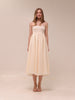 Camille Smocked Midi Dress