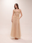 Celeste Embellished Tulle Gown