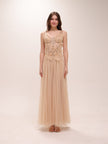 Celeste Embellished Tulle Gown