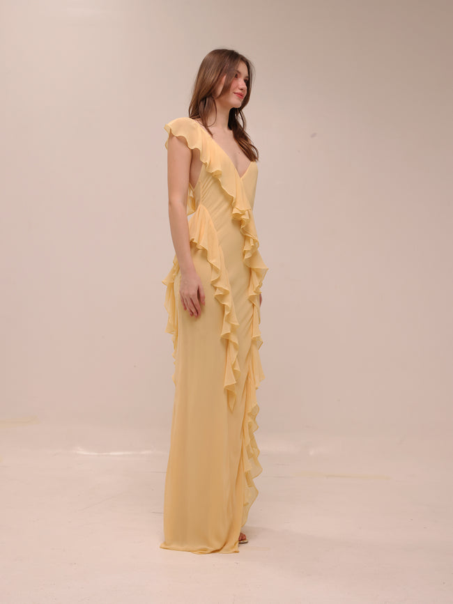 Olivialle Ruffled Maxi Dress