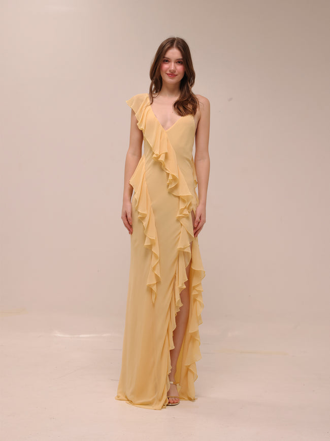 Olivialle Ruffled Maxi Dress