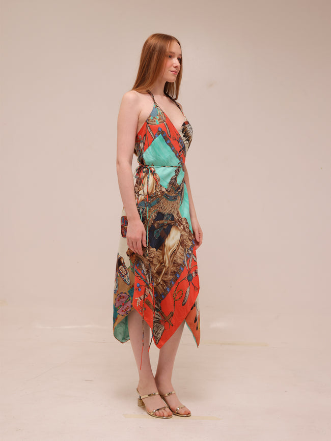 Blue Label Indian Tribal Dress